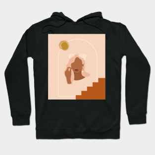 Modern Illustrations Hoodie